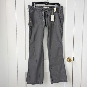 Vintage Y2K Abercrombie & Fitch Morgan Super Low Rise Gray Pants Large NEW NWT